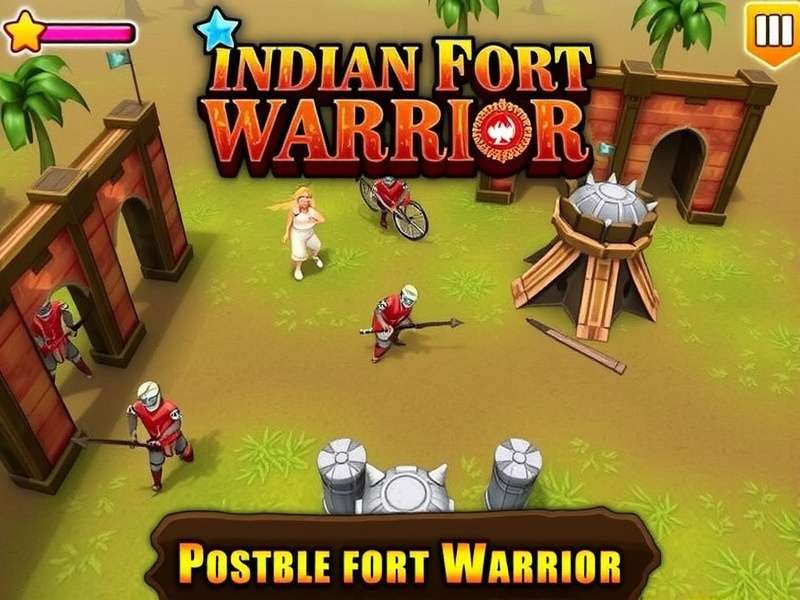 Indian Fort Warriors Game Screenshot